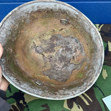 Charger l'image dans la galerie, WW2 Canadian Army Mk3 Turtle Helmet - Original Helmet Shell - High Rivet - The Militaria Shop