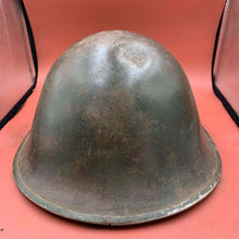 Load image into Gallery viewer, Original British / Canadian Army WW2 Soldiers Military Combat Mk3 Turtle Helmet - The Militaria Shop