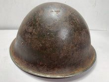 Load image into Gallery viewer, Original WW2 British / Canadian Army Mk3 Turtle Helmet - The Militaria Shop