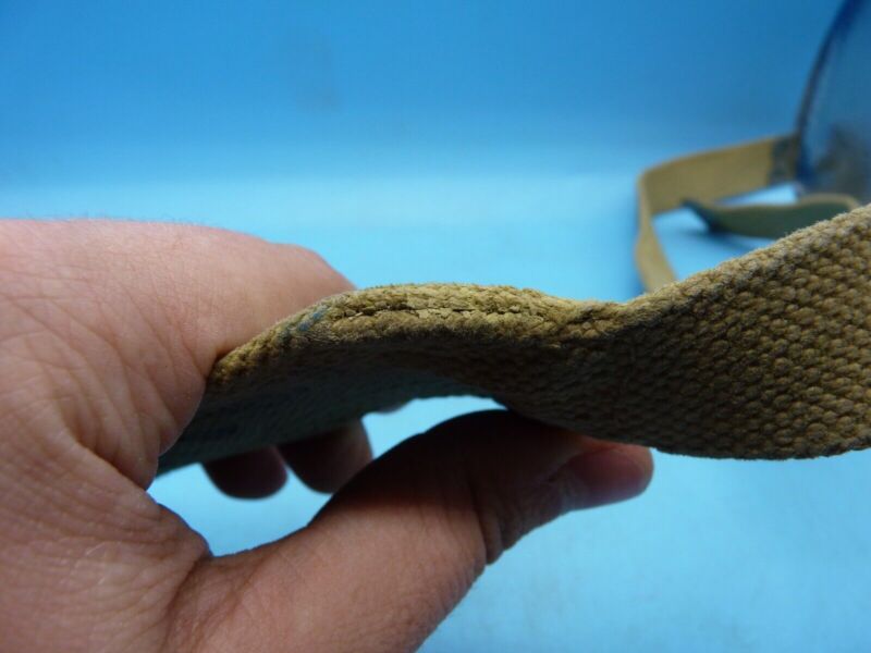 Original WW2 British Army 37 Pattern Canvass Shoulder Strap / Cross Strap - The Militaria Shop