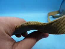 Load image into Gallery viewer, Original WW2 British Army 37 Pattern Canvass Shoulder Strap / Cross Strap - The Militaria Shop