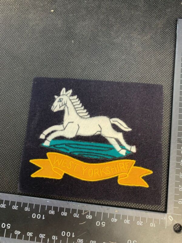 British Army West Yorkshire Regiment Embroidered Blazer Badge - The Militaria Shop