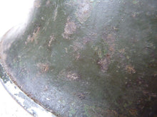 Load image into Gallery viewer, Original Mk3 Canadian / British Army WW2 Turtle Helmet High Rivet - The Militaria Shop