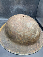 Charger l'image dans la galerie, Original WW2 British Army Mk2 Combat Helmet Shell - South African Manufactured - The Militaria Shop