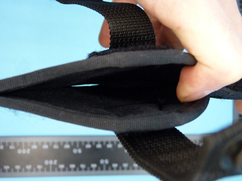 Black Fabric Tactical Belt Mounted Pistol Holster - GK Pro - The Militaria Shop