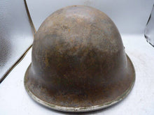 Load image into Gallery viewer, Original WW2 British / Canadian Army Mk3 High Rivet Turtle Army Combat Helmet - The Militaria Shop