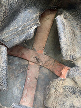 Load image into Gallery viewer, Original WW2 Canadian / British Army Mk3 High Rivet Turtle Helmet - The Militaria Shop