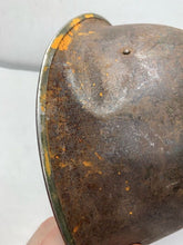 Load image into Gallery viewer, Original WW2 British / Canadian Army Mk3 Turtle Helmet - The Militaria Shop