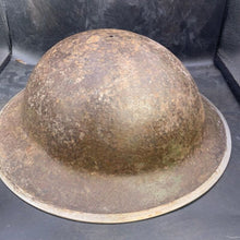 Load image into Gallery viewer, Original WW2 British Army Mk2 Combat Helmet Shell - South African Manufactured - The Militaria Shop