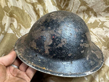 Load image into Gallery viewer, British Army Mk2 Brodie Helmet - Original WW2 - South African Manufactured - The Militaria Shop