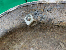 Load image into Gallery viewer, Original WW2 British Army Combat Helmet Mk2 Brodie - Red Div Sign - The Militaria Shop