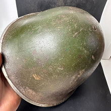 Load image into Gallery viewer, Original WW2 British / Canadian Army Mk3 Combat Helmet & Liner - The Militaria Shop