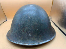 Load image into Gallery viewer, Original WW2 Onwards (1945-1952) British Army Mk4 Turtle Helmet - The Militaria Shop