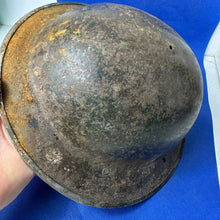 Load image into Gallery viewer, Original WW2 British Army Mk2 Combat Helmet Shell - South African Manufactured - The Militaria Shop