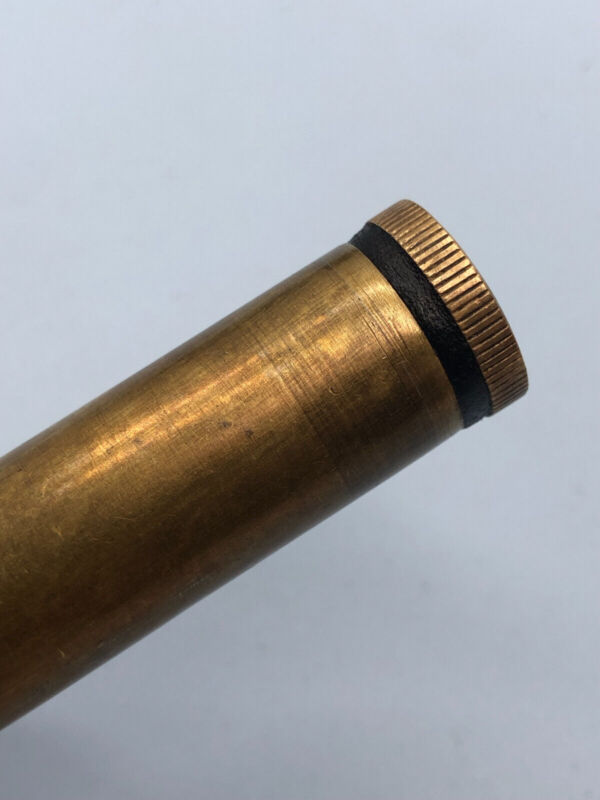 Original WW1 / WW2 British Army Lee Enfield SMLE Brass Oil Bottle - The Militaria Shop