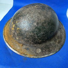 Load image into Gallery viewer, Original WW2 British Army Mk2 Combat Helmet Shell - South African Manufactured - The Militaria Shop