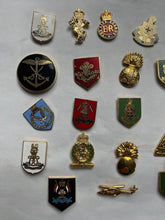 Load image into Gallery viewer, Mixed Listing of British Army Military Cap / Tie / Lapel Pin Badges - Code #166 - The Militaria Shop