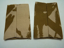 Charger l'image dans la galerie, Desert DPM Rank Slides / Epaulette Pair Genuine British Army - NEW - The Militaria Shop