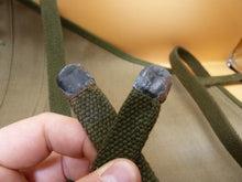 Load image into Gallery viewer, Original WW2 US Army M1928 Haversack Pack Tail - 1944 Dated - The Militaria Shop