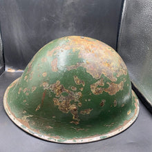 Load image into Gallery viewer, British / Canadian Army WW2 Mk3 Turtle Helmet - Complete with Liner - The Militaria Shop