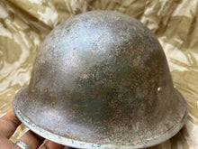Load image into Gallery viewer, WW2 Mk3 High Rivet Turtle - British / Canadian Army Helmet - Nice Original - The Militaria Shop