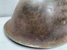 Load image into Gallery viewer, Original WW2 British / Canadian Army Mk3 Turtle Helmet - The Militaria Shop