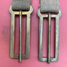 Load image into Gallery viewer, Original WW2 British Army 37 Pattern Webbing Brace Adaptors Pair - The Militaria Shop