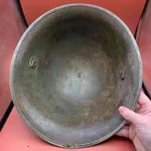 Charger l'image dans la galerie, Original British / Canadian Army WW2 Soldiers Military Combat Mk3 Turtle Helmet - The Militaria Shop