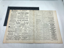 Load image into Gallery viewer, Original WW2 British Newspaper Channel Islands Occupation Jersey - April 1942 - The Militaria Shop