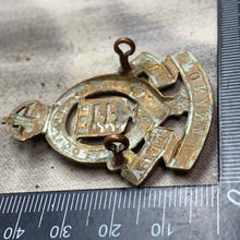Load image into Gallery viewer, Original WW2 British Army RAOC Royal Army Ordnance Corps Cap Badge - The Militaria Shop
