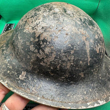 Load image into Gallery viewer, British Army Mk2 Brodie Helmet - Original WW2 - South African Manufactured - The Militaria Shop