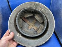 Load image into Gallery viewer, Original WW2 British Army Mk2 Combat Helmet Shell - South African - With Liner - The Militaria Shop