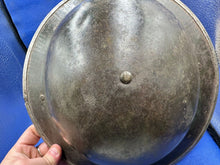 Load image into Gallery viewer, Original WW2 British Army Mk2 Combat Helmet Shell - South African - With Liner - The Militaria Shop