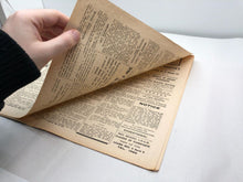 Load image into Gallery viewer, Original WW2 British Newspaper Channel Islands Occupation Jersey - August 1941 - The Militaria Shop