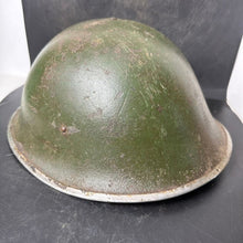 Load image into Gallery viewer, Original WW2 British / Canadian Army Mk3 Combat Helmet & Liner - The Militaria Shop
