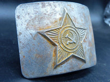 Lade das Bild in den Galerie-Viewer, Original WW2 USSR Russian Soldiers Army Brass Belt Buckle - The Militaria Shop