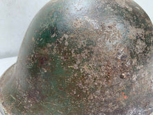Load image into Gallery viewer, Original WW2 British / Canadian Army Mk3 Turtle Helmet - The Militaria Shop