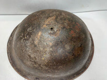 Load image into Gallery viewer, Original WW2 British / Canadian Army Mk3 Turtle Helmet - The Militaria Shop
