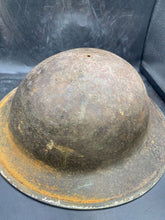 Charger l'image dans la galerie, Original WW2 British Army Mk2 Combat Helmet Shell - South African Manufactured - The Militaria Shop