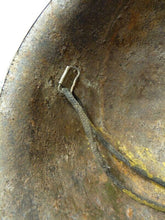 Load image into Gallery viewer, Mk3 Canadian / British Army Original WW2 Turtle Helmet High Rivet - The Militaria Shop