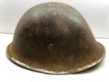 Load image into Gallery viewer, WW2 Canadian / British Army Mk3 Turtle Helmet Shell Original - The Militaria Shop