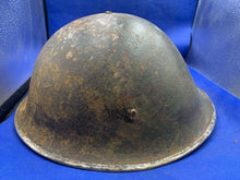 Charger l'image dans la galerie, WW2 Canadian / British Army Mk3 Turtle Helmet Original - The Militaria Shop