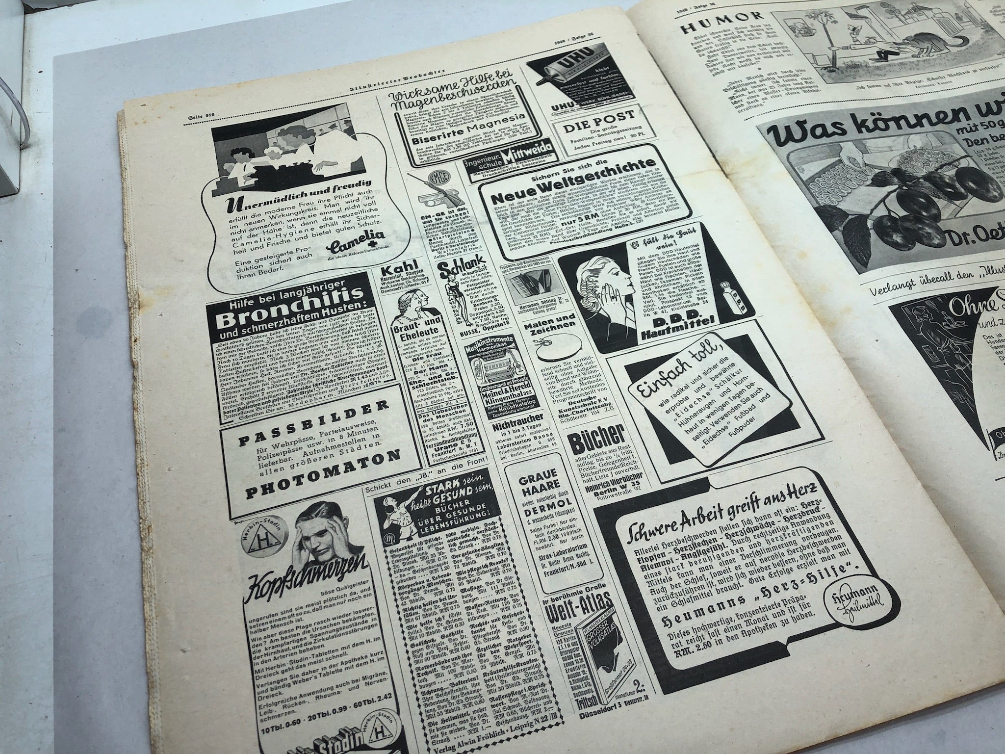 JB Juustrierter Beobachter NSDAP Magazine Original WW2 German - 5th September 1940 - The Militaria Shop