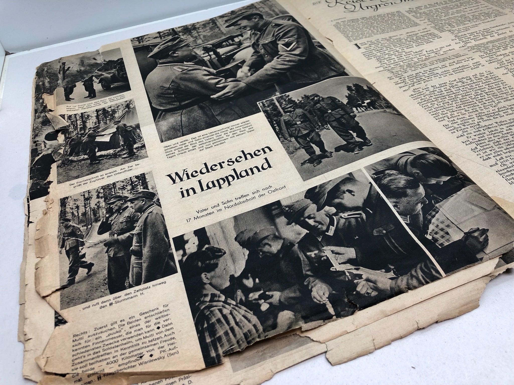 Original WW2 German Political Newspaper - 9 September 1942 - The Militaria Shop