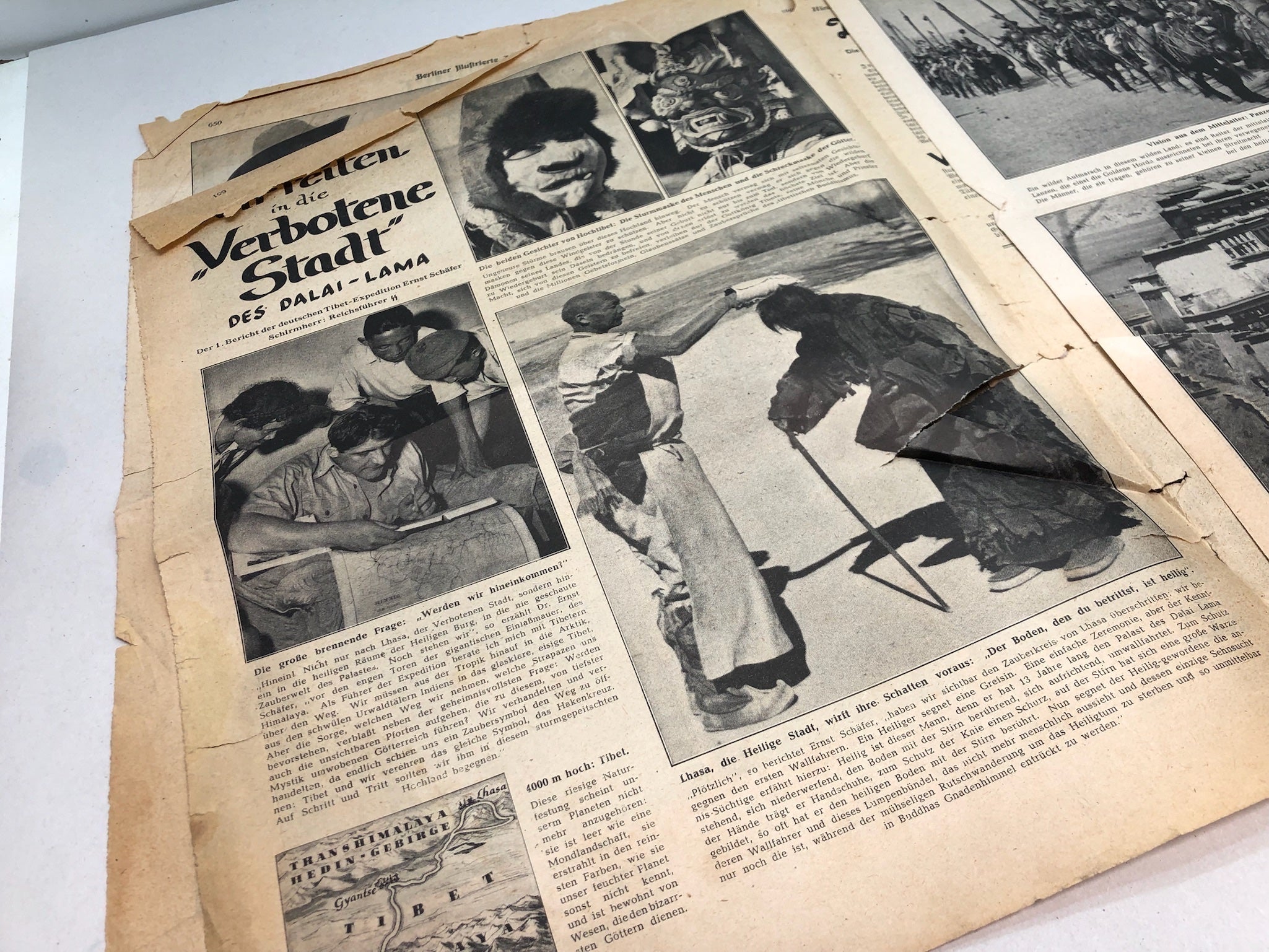 Original WW2 German Political Newspaper - 10th December 1942 - The Militaria Shop