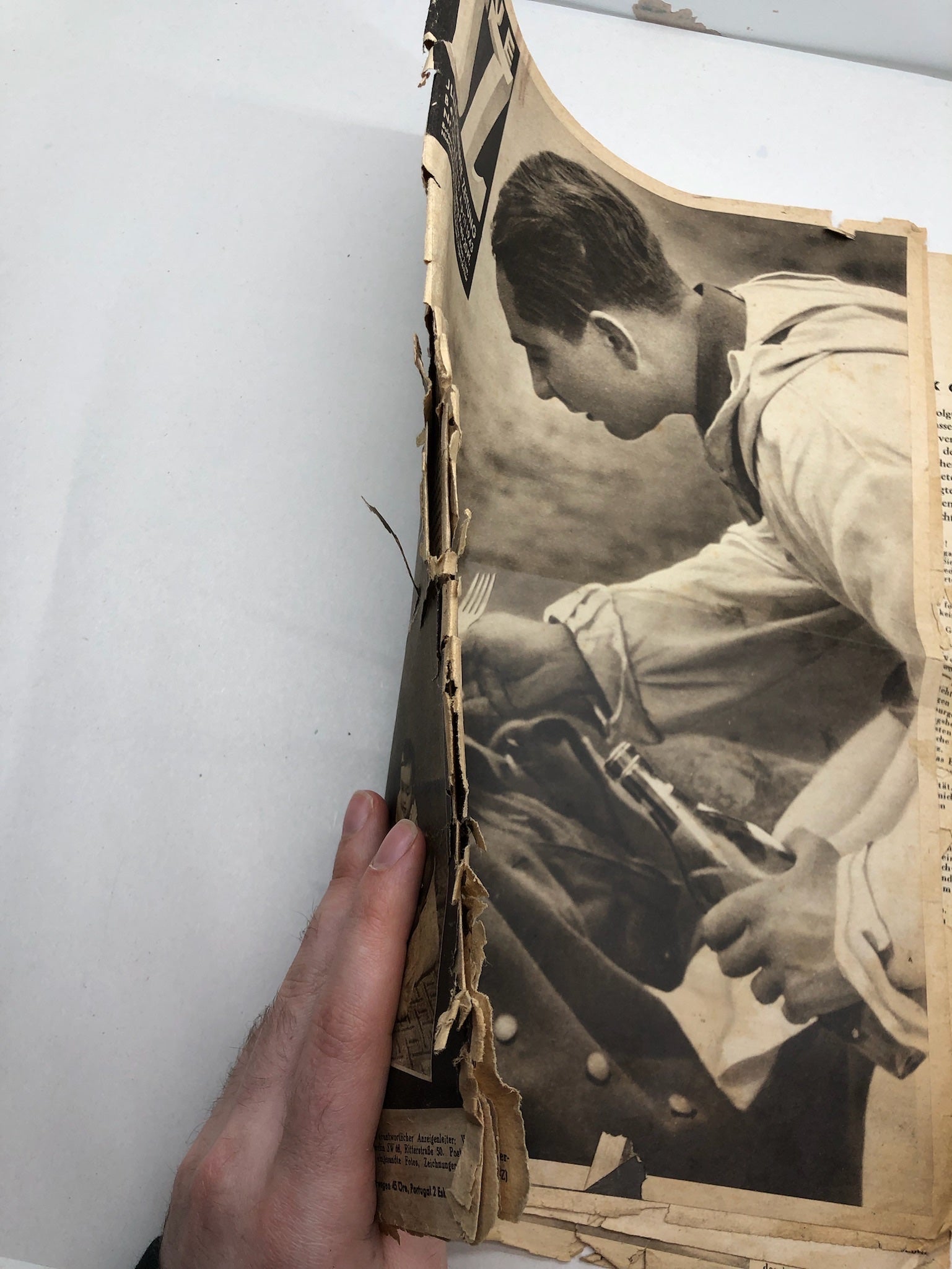Original WW2 German Political Newspaper - 13th April 1943 - The Militaria Shop