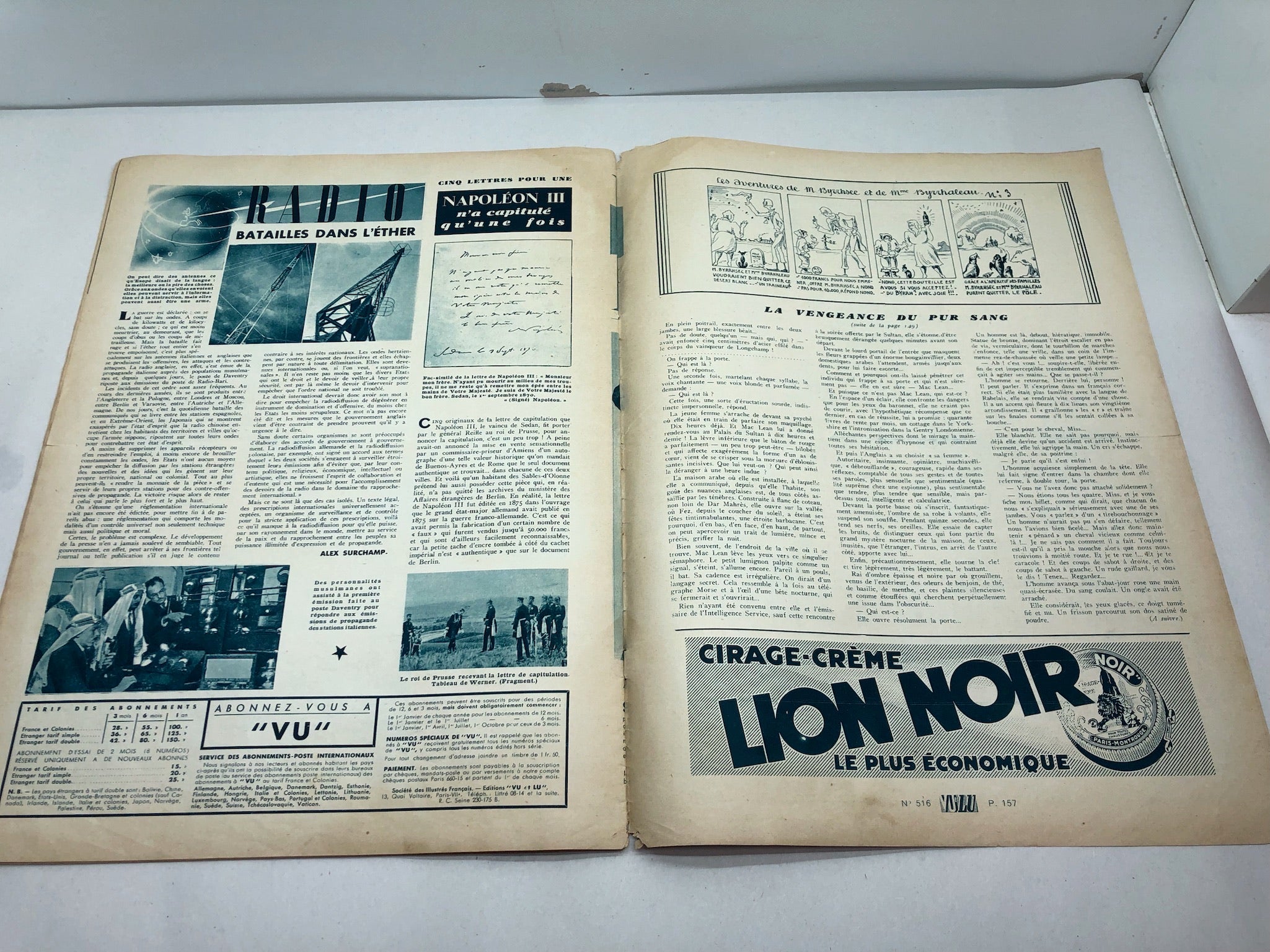 Original WW2 German Propaganda Magazine in French - 2nd February 1938 - The Militaria Shop
