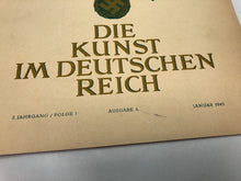 Charger l'image dans la galerie, Original WW2 German Art Magazine Die Kunst im Deutschen Reich - January 1943