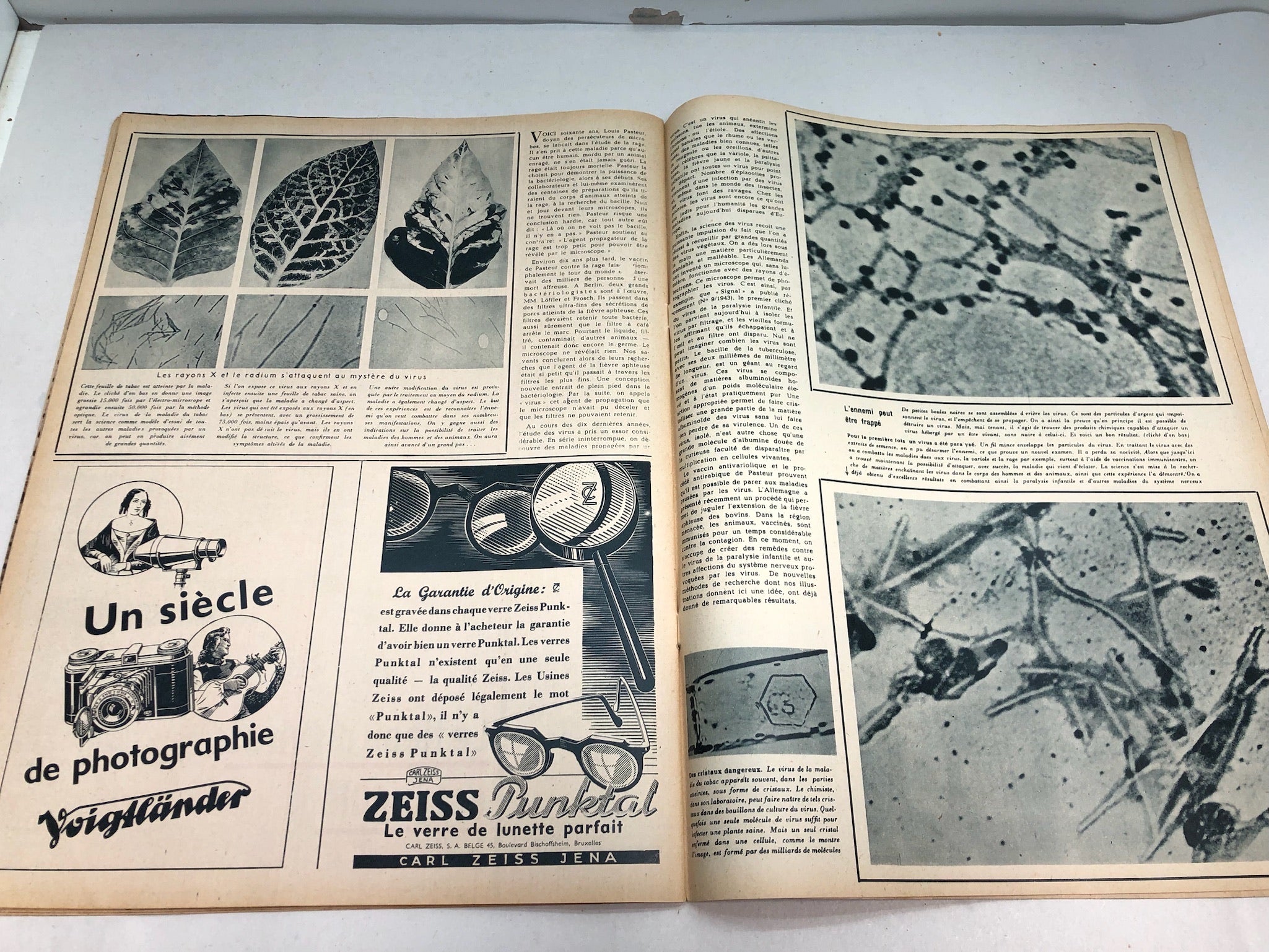 Original French Language WW2 Propaganda Signal Magazine - No.18 1943 - The Militaria Shop