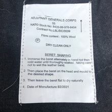 Lade das Bild in den Galerie-Viewer, Genuine British Army Forces Beret - Adjutant Generals Corps - Size 55 - The Militaria Shop